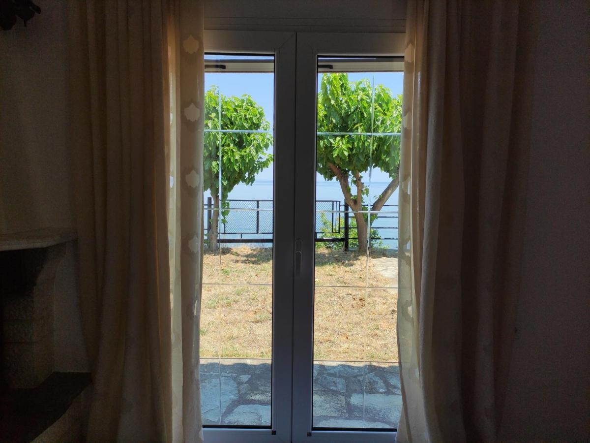 White Clam Vintage House With Sea View & Garden Villa Makrygialos Exterior foto