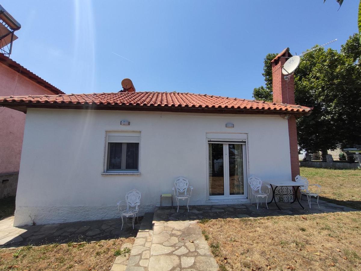 White Clam Vintage House With Sea View & Garden Villa Makrygialos Exterior foto